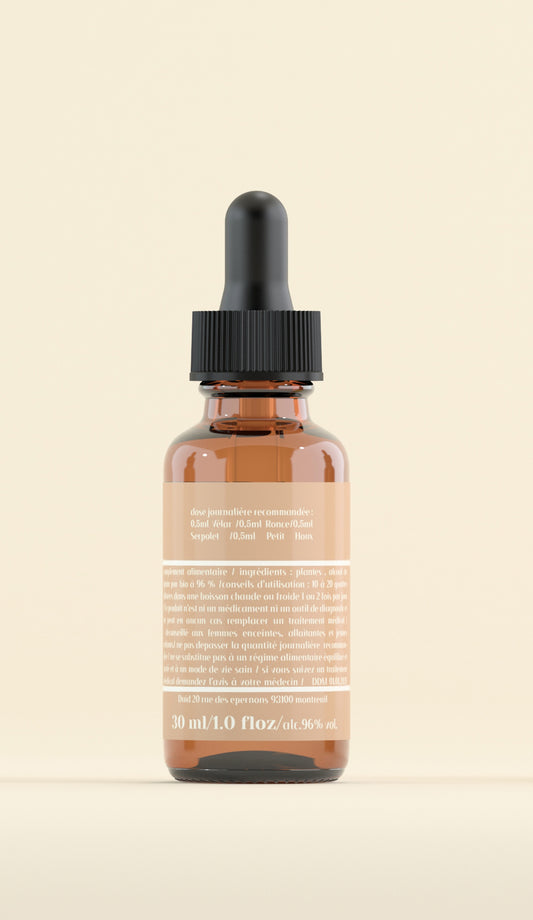 Potion 07 Voix Gorge // Synergie de Plantes Françaises (Fabrication Pays Basque)